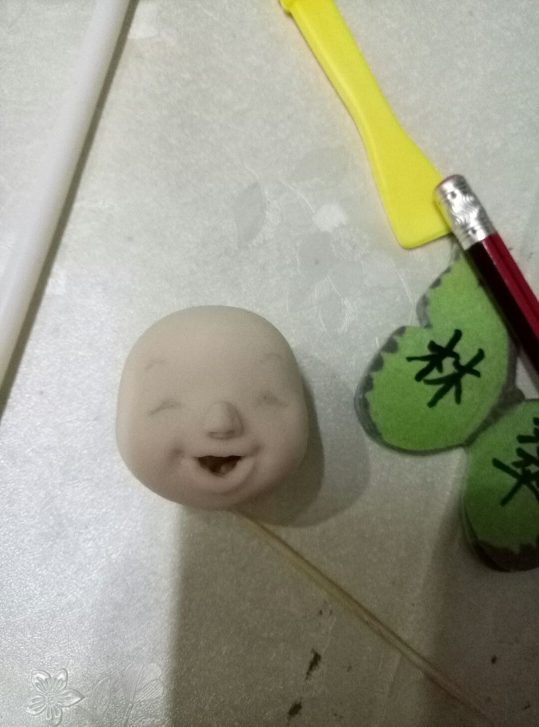 粘土财神爷图片教程 第5步