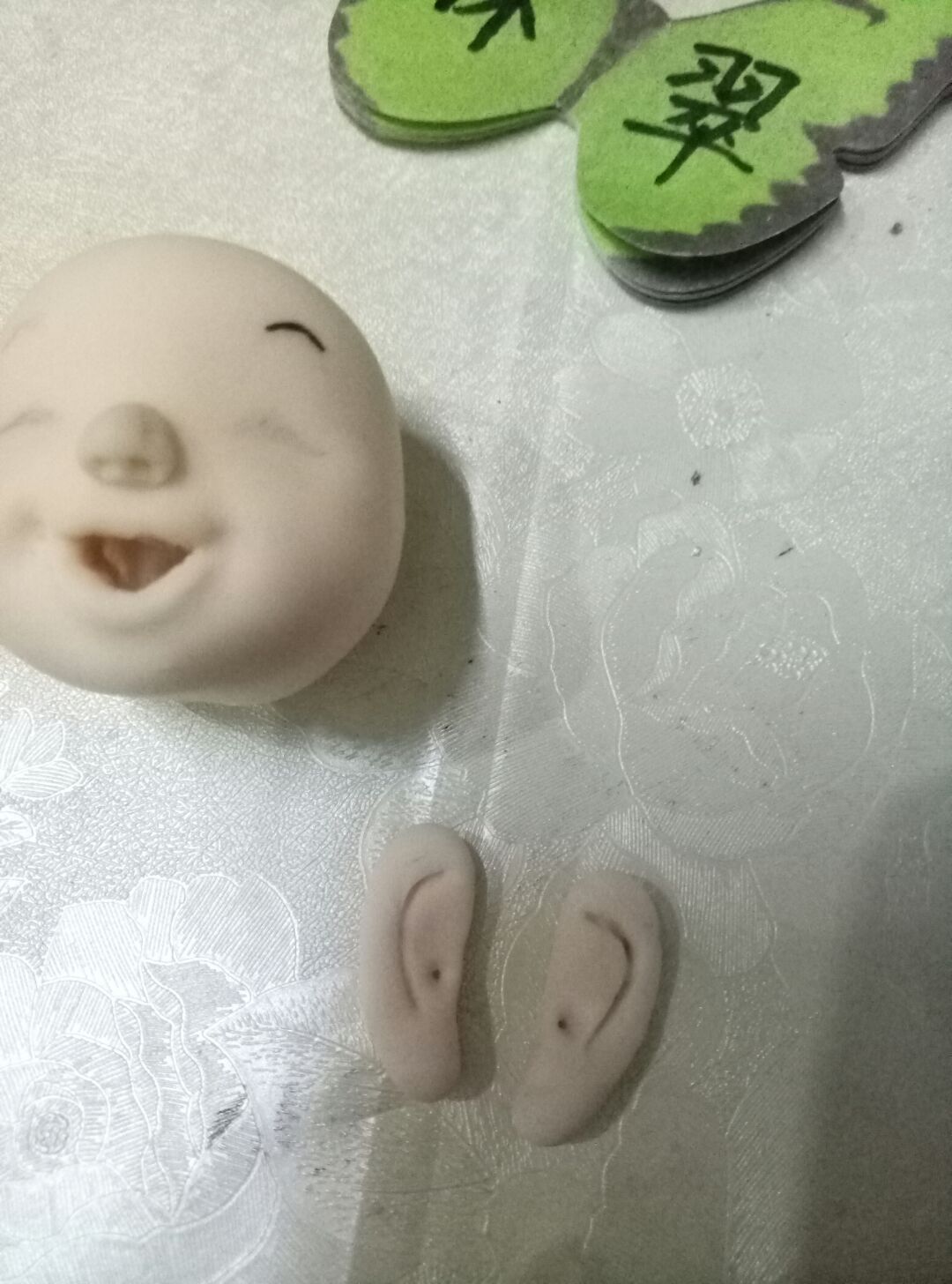 粘土财神爷图片教程 第6步