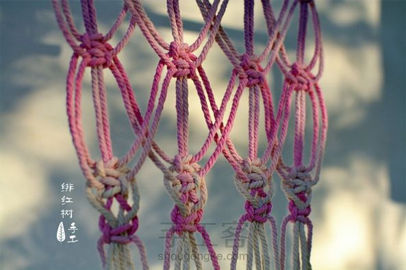 【小轩窗】简单吉瑞的Macrame 编织挂毯