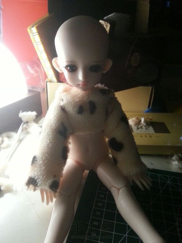 bjd 6分娃 睡衣(上衣)