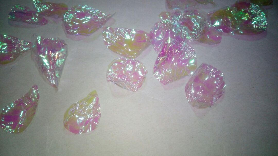 绚烂糖果色花 第1步