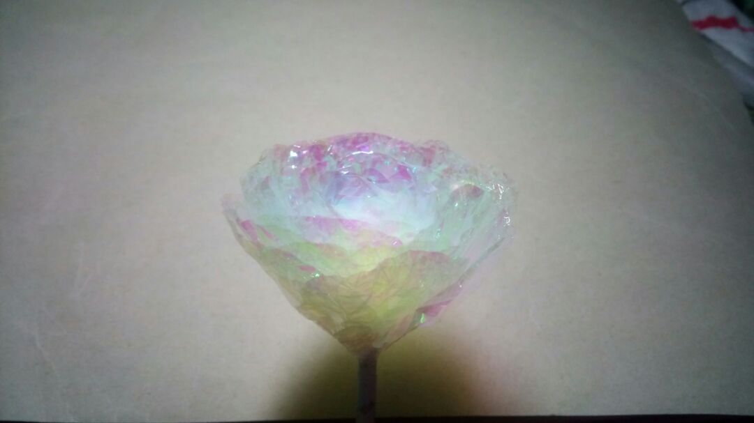 绚烂糖果色花 第3步