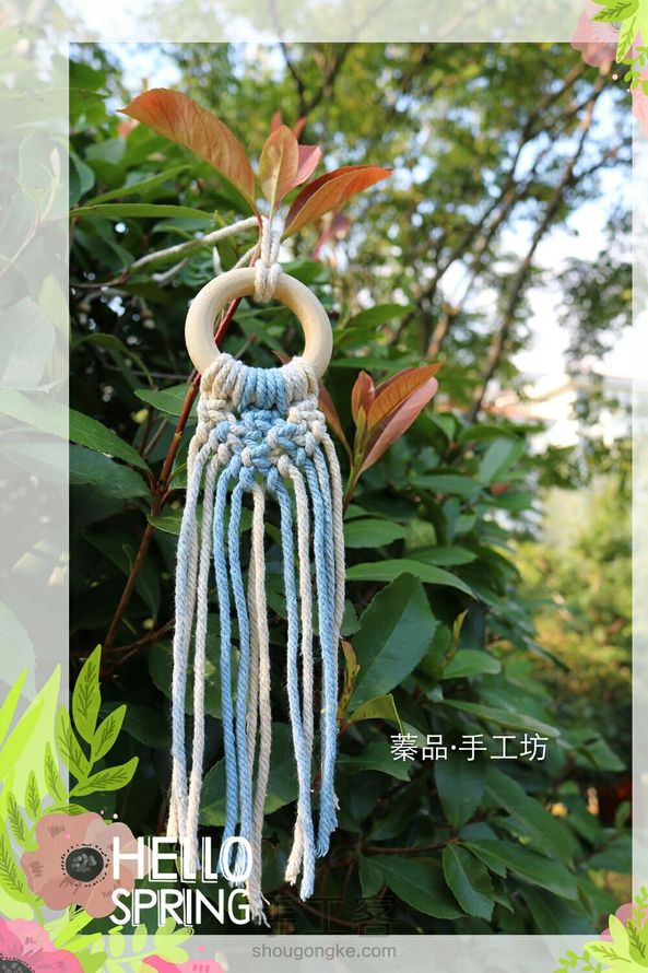 民族风毛衣链 挂毯编织