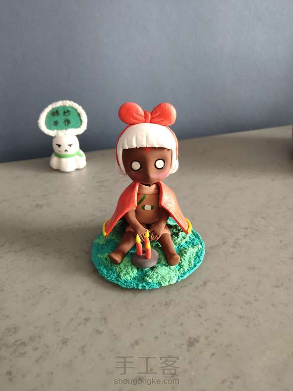 自制光遇手办黏土教程