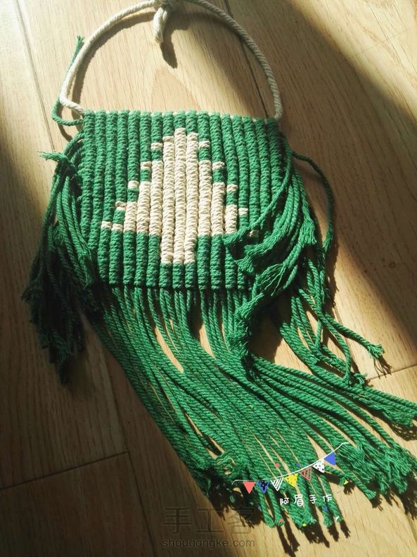 Macrame 圣诞树系列五抹茶拿铁