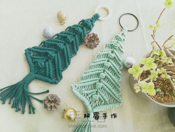 Macrame 圣诞树系列十一初雪