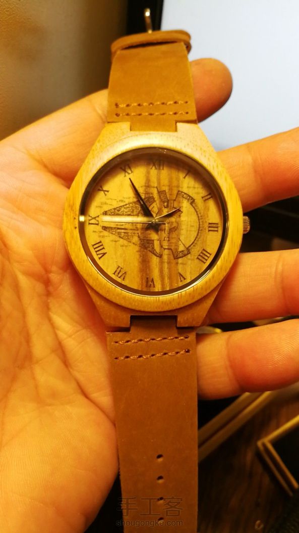 制作一块木头手表