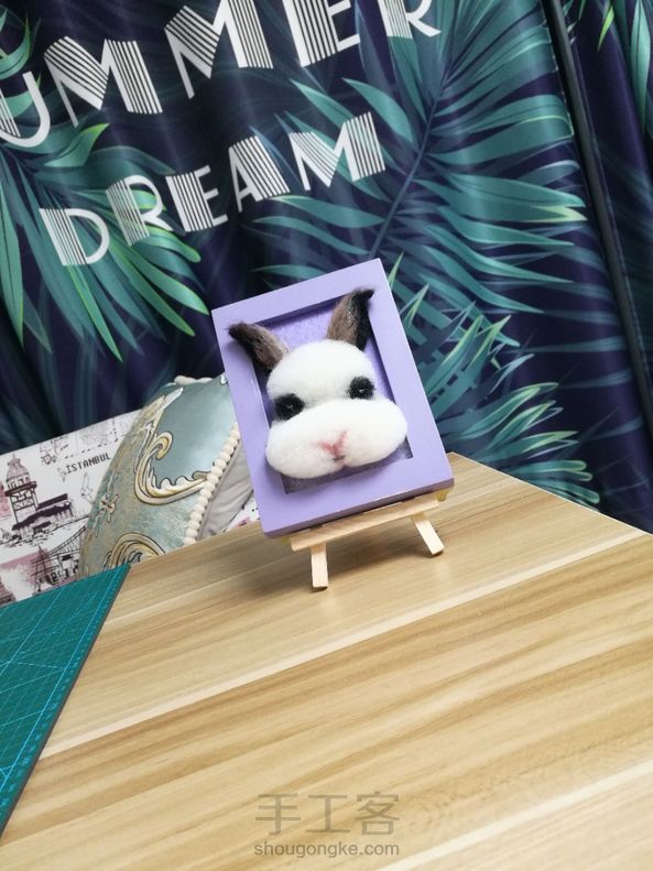 可爱萌萌哒的兔子啊