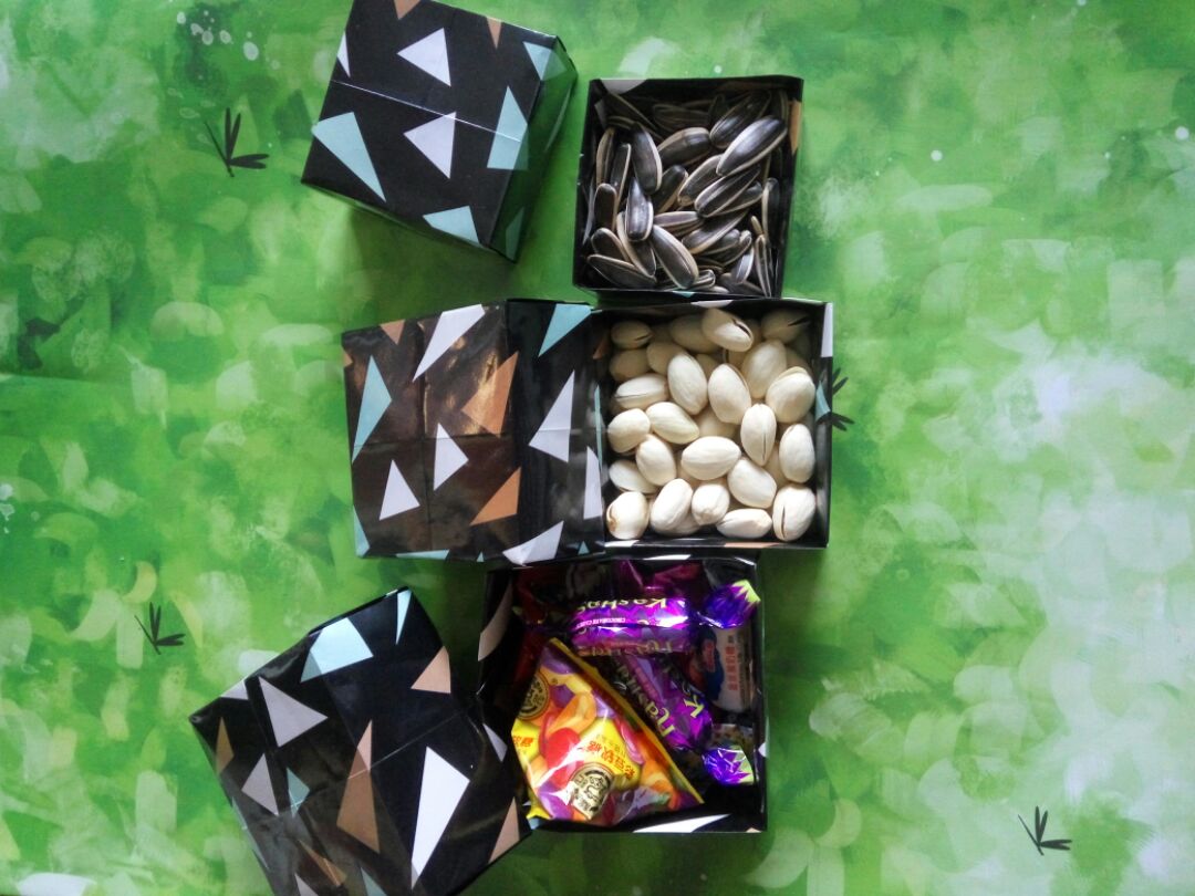 超简单糖果盒果皮盒 第20步