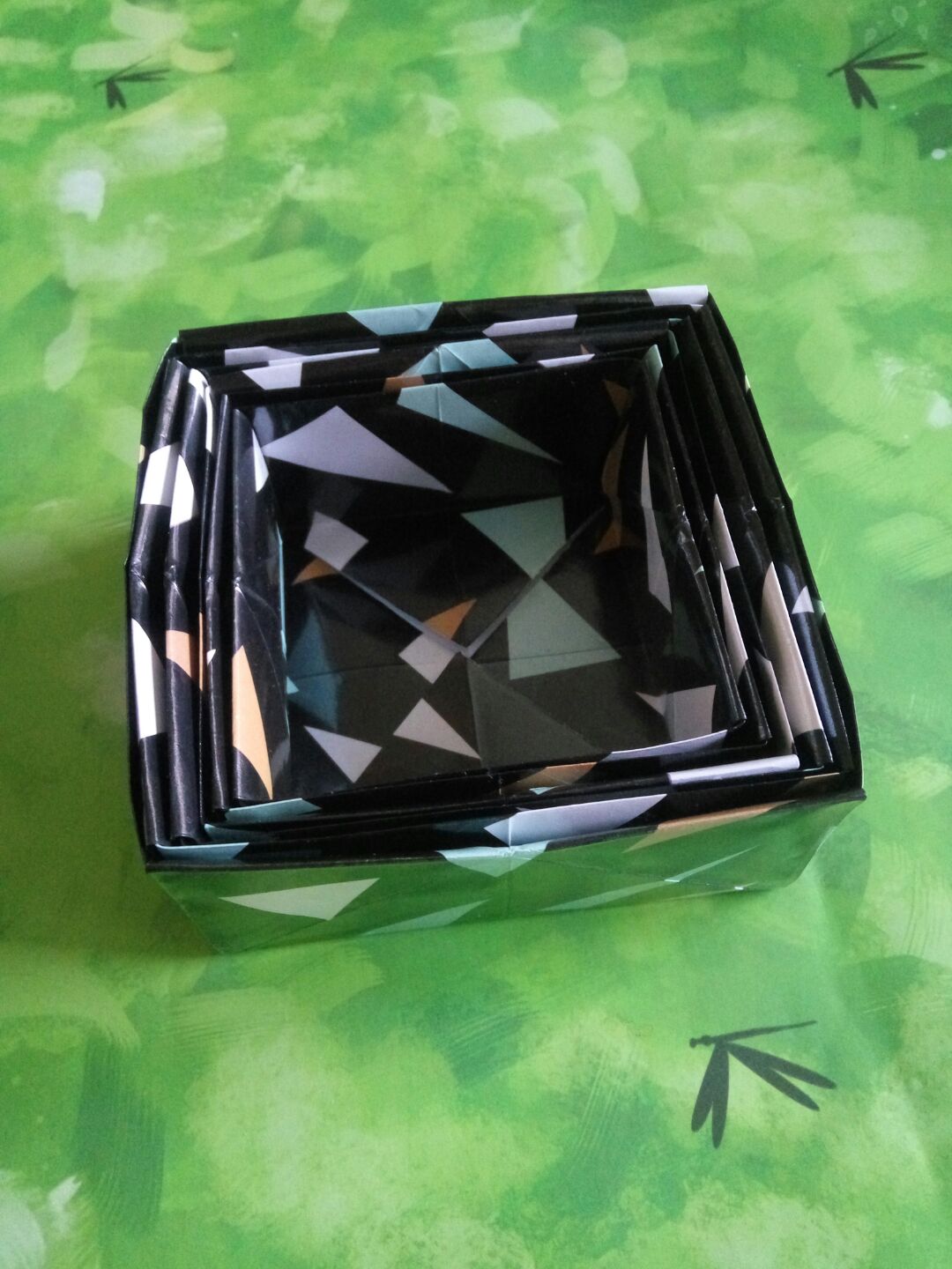 超简单糖果盒果皮盒 第22步