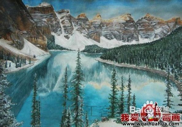 [转]水粉风景画