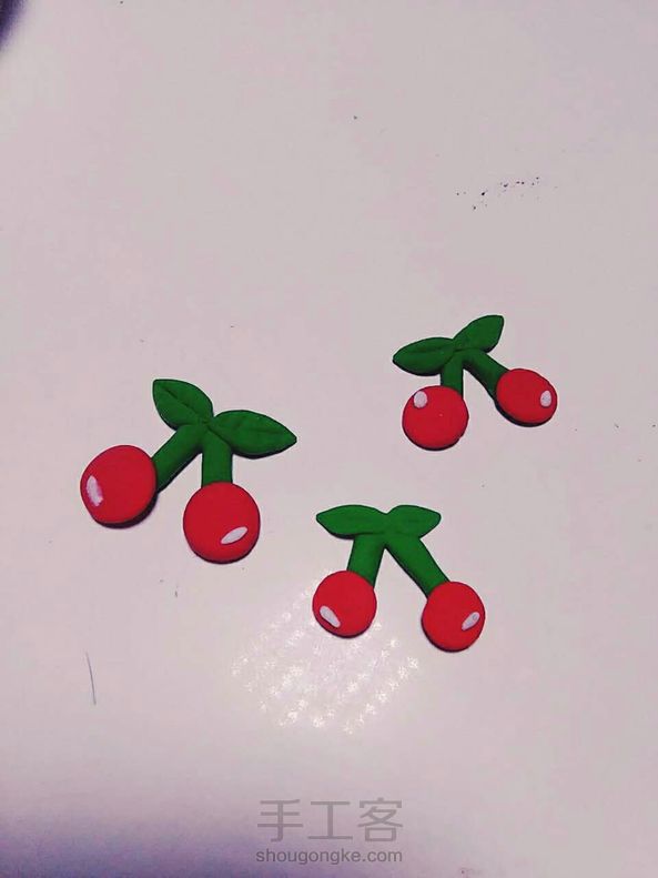 简单小樱桃粘土教程