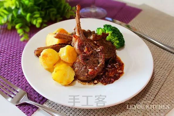 香煎羊排~