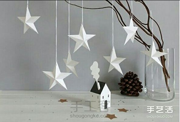 立体五角星★(转)