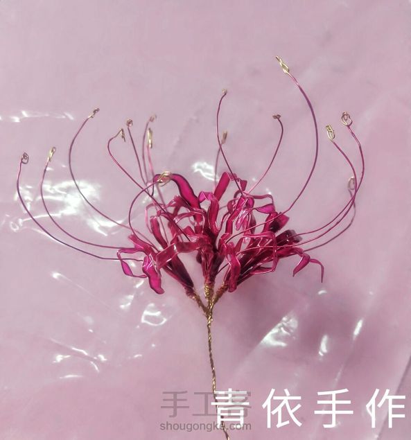 清明|彼岸花,开一千年,落一千年,花叶永不相见(指甲油妙用)