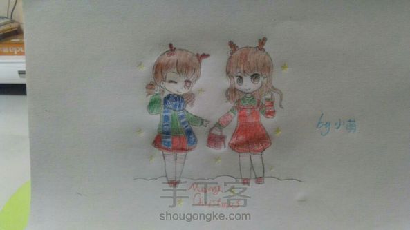 两只萌萌的小可爱