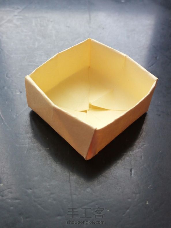 小方盒的折法