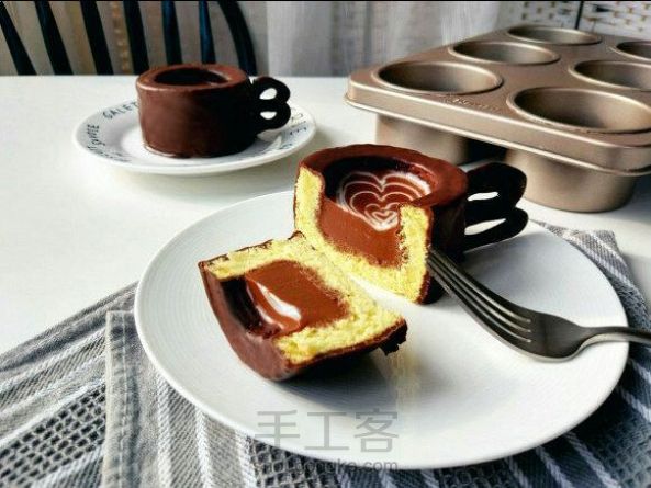 转巧克力慕斯杯蛋糕