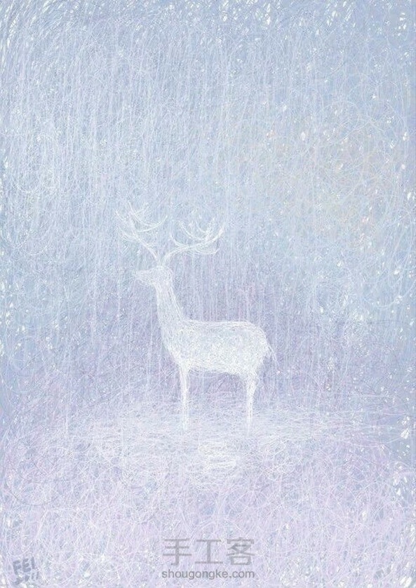 眼睛滴2种画法