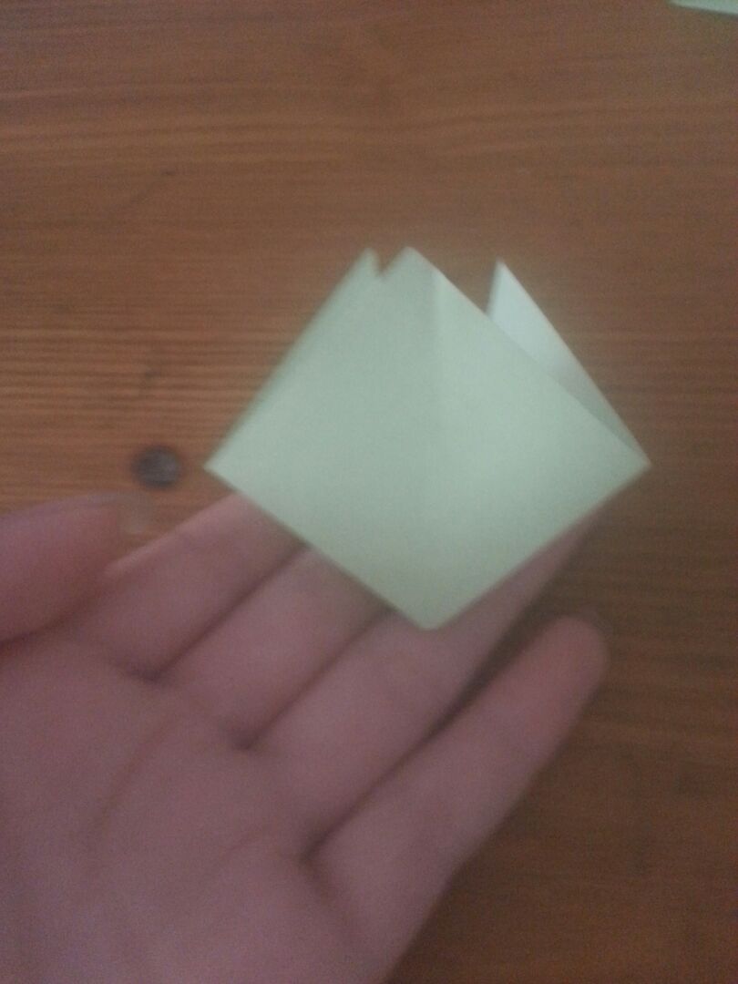 折纸鹤 第1步