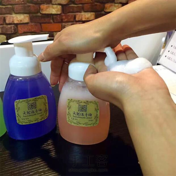 手工自制生姜洗手液！
