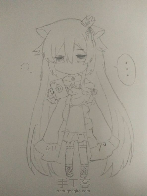 铅笔画女孩 第二弹