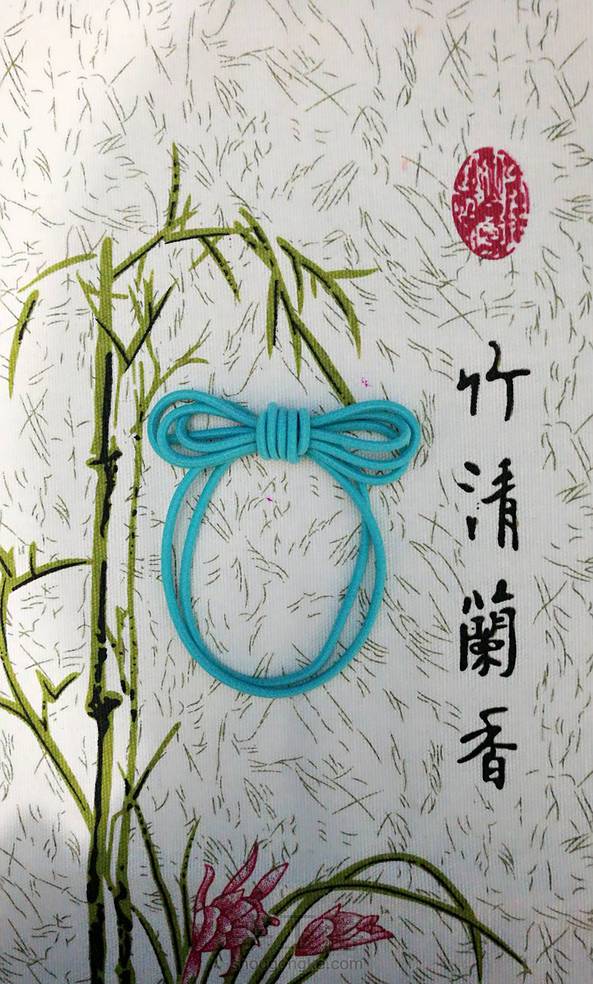 只要会打结,发绳随你做