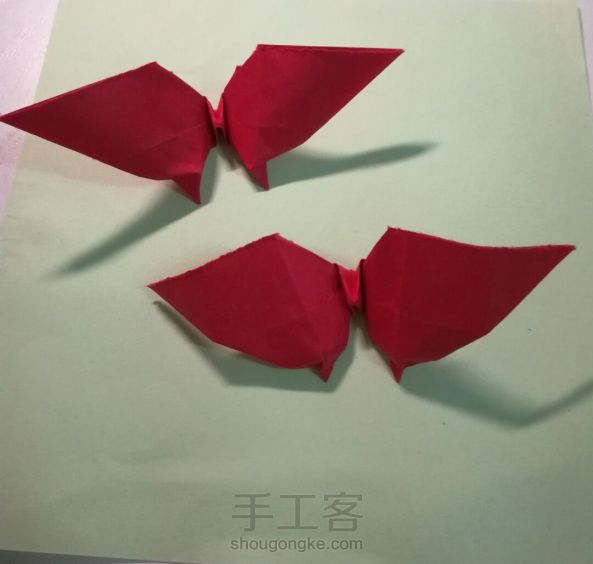 折纸简易蝴蝶