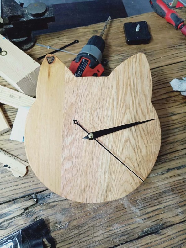 木艺钟表