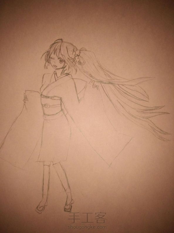 初音。看得出来吗?
