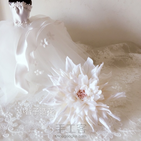 热情奔放的大丽花(烫花)