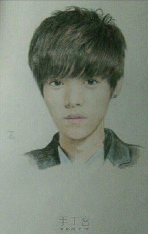 鹿晗彩铅素描教程(有基础者优先)