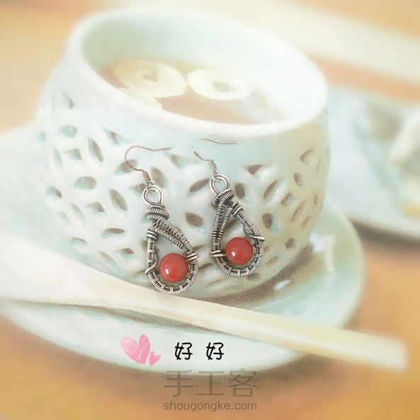 绕线耳环教程~不一样的美