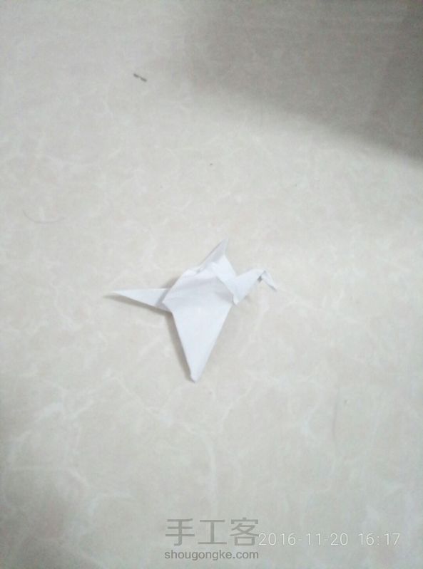 折纸灰常简单的千纸鹤