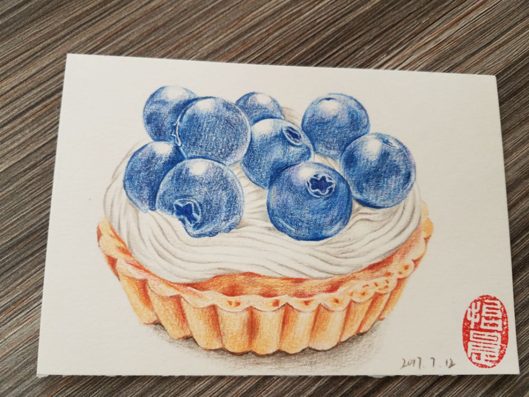 蓝莓蛋糕 第9步