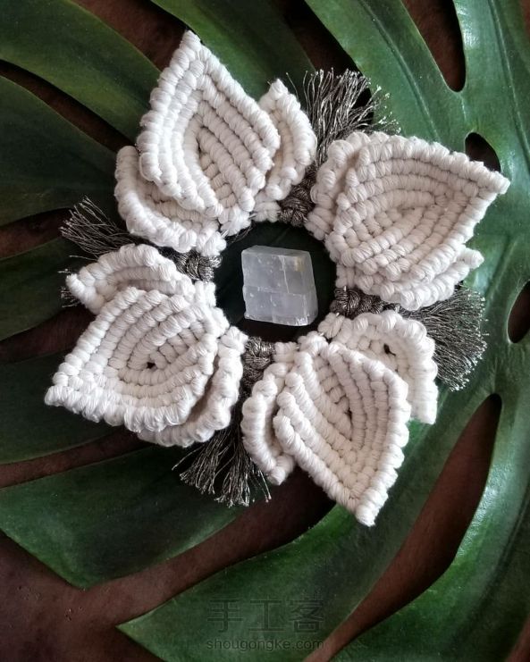 [花朵]美美哒Macrame编织花朵🌺
