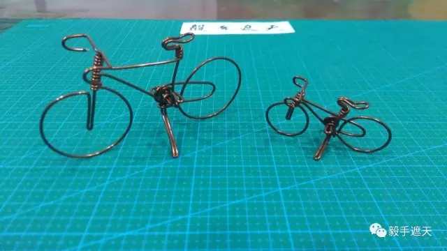 【金属绕线】绕线自行车制作（第1期）高赛公路车 第15步