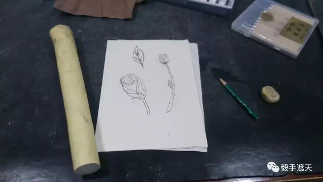 【木艺雕刻】情人节 白蜡木 玫瑰花 制作 第2步