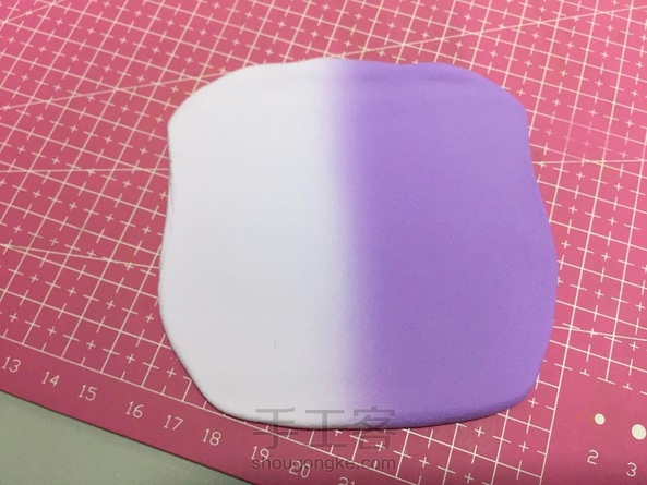 Myclay超轻粘土渐变色教程