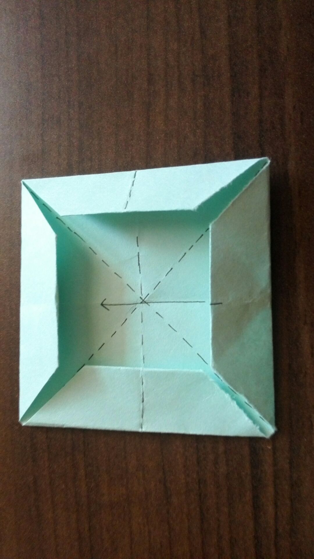 折纸-实用的小盒子    安然制作 第6步