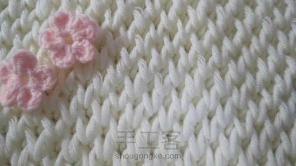 ［围巾教程］渔网花