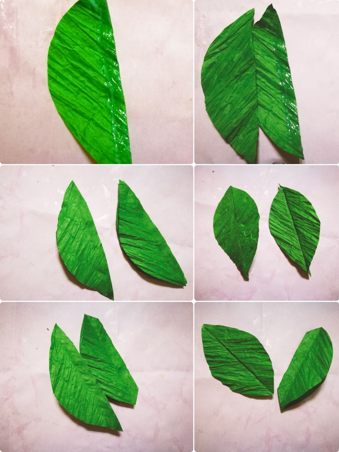 Crepe Paper Gardenia——栀子花开(纸藤) 第11步