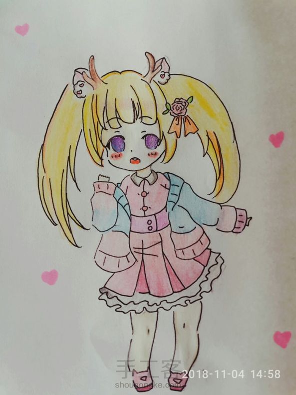 彩铅 临摹