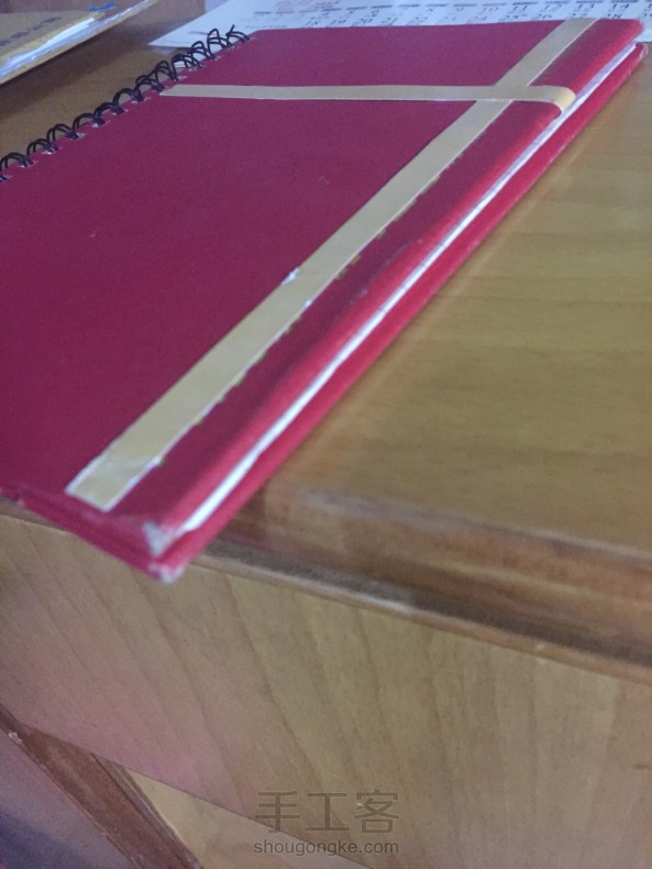 旧台历改造笔记本