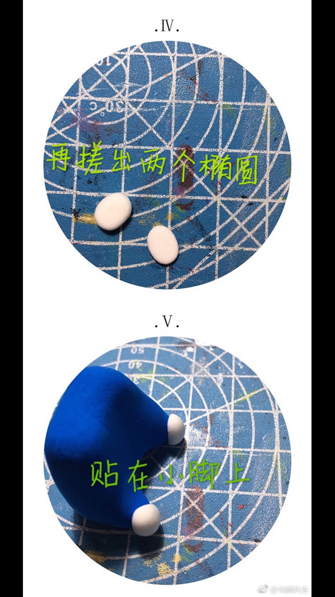 做一组多啦A梦汽车摆件 第4步