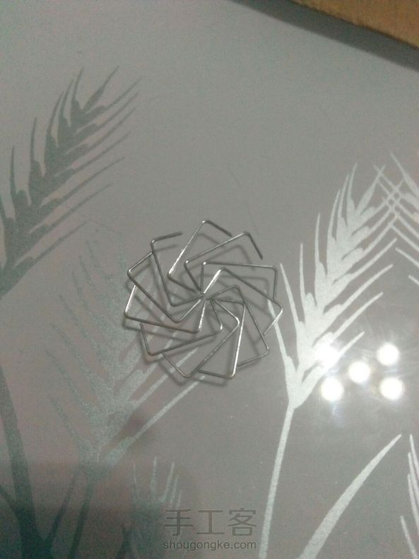 订书钉玫瑰花