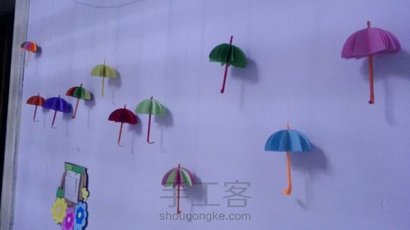手工折纸——雨伞吊饰