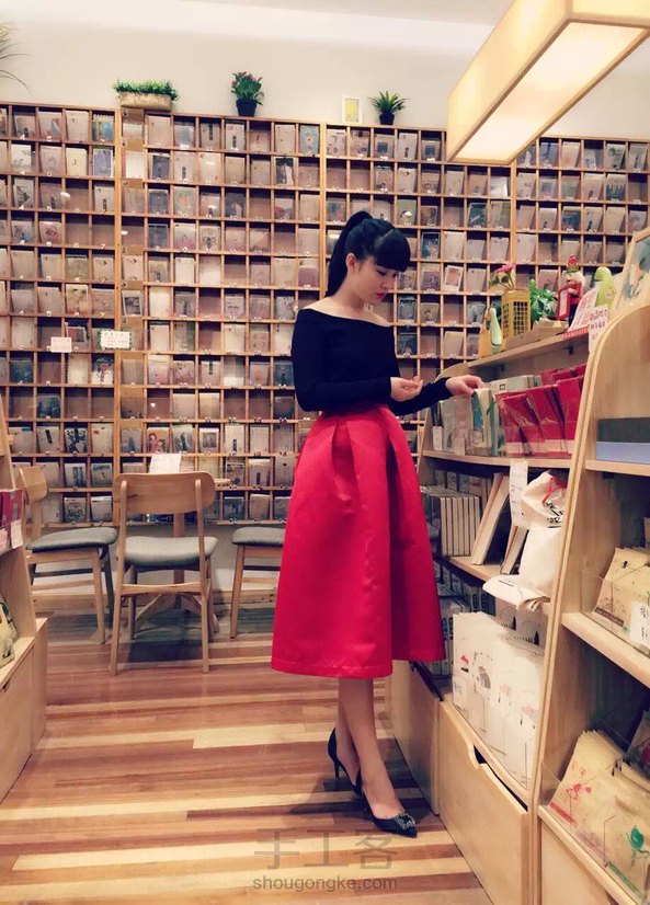 复古蓬蓬裙、秒变女神~快快自己动手做起来