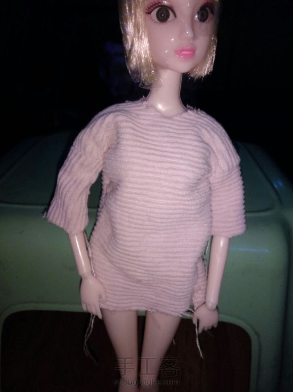 芭比娃娃，小布，短袖教程