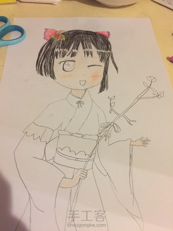 萌萌和服少女（1）
